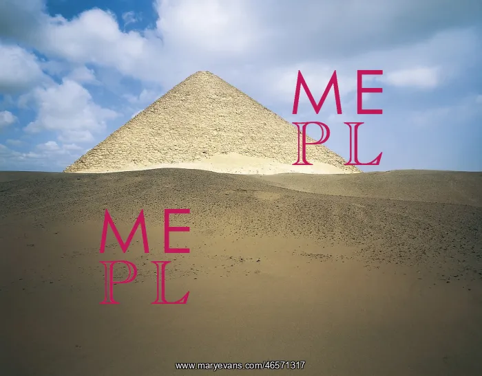 : Red Pyramid. 26th c. BC. EGYPT. CAIRO. Dahshur : Red Pyramid. 26th c. BC. EGYPT. CAIRO. Dahshur