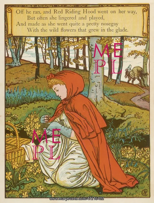 : Red Riding Hood - Crane : Red Riding Hood - Crane