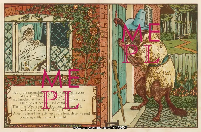 : Red Riding Hood - Crane : Red Riding Hood - Crane