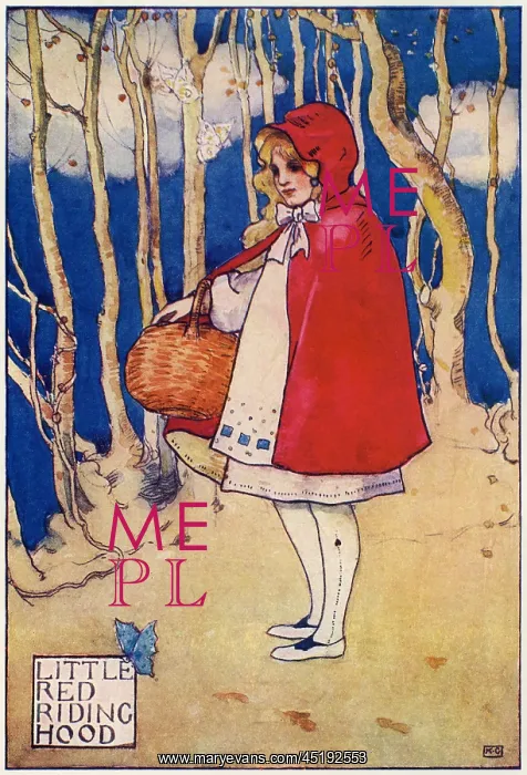 : Red Riding Hood by Katharine Cameron : Red Riding Hood by Katharine Cameron