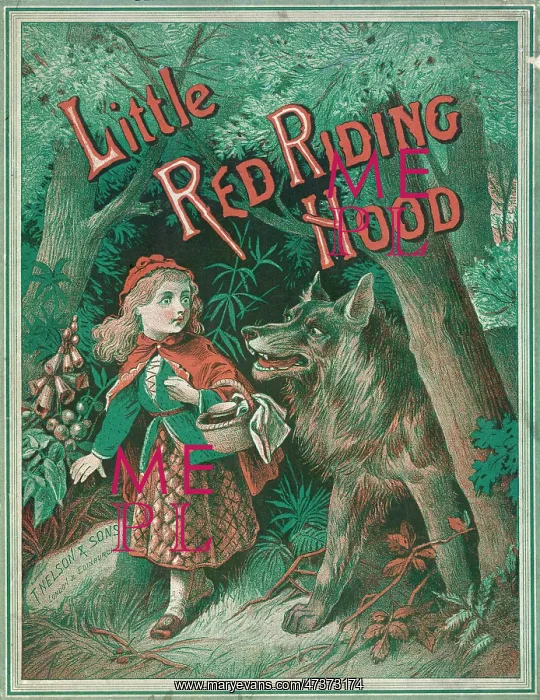 : RED RIDING HOOD & WOLF : RED RIDING HOOD & WOLF