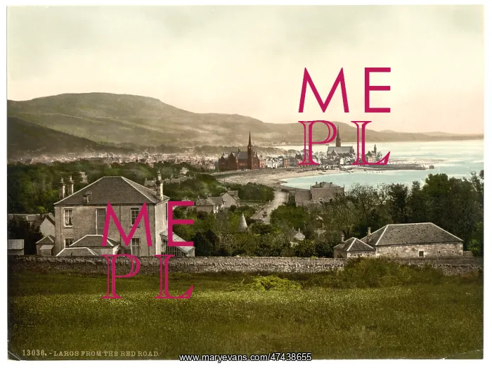 : From the Red Road, Largs, Scotland : From the Red Road, Largs, Scotland