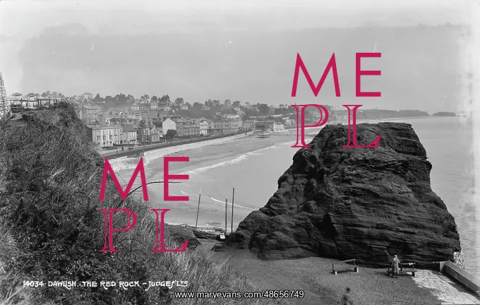 : The Red Rock, Dawlish : The Red Rock, Dawlish