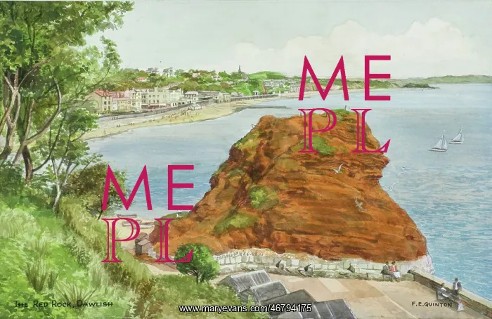 : Red Rock, Dawlish, South Devon : Red Rock, Dawlish, South Devon