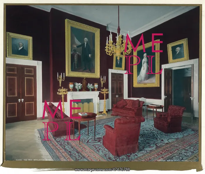  : The Red Room, White House