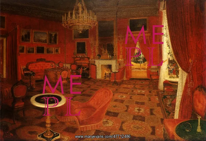 : Red Sitting Room : Red Sitting Room