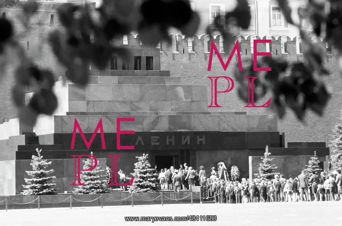 : Red Square in Moscow, 1986 : Red Square in Moscow, 1986