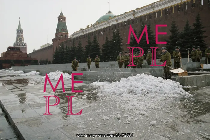 : Red Square in Wintertime : Red Square in Wintertime