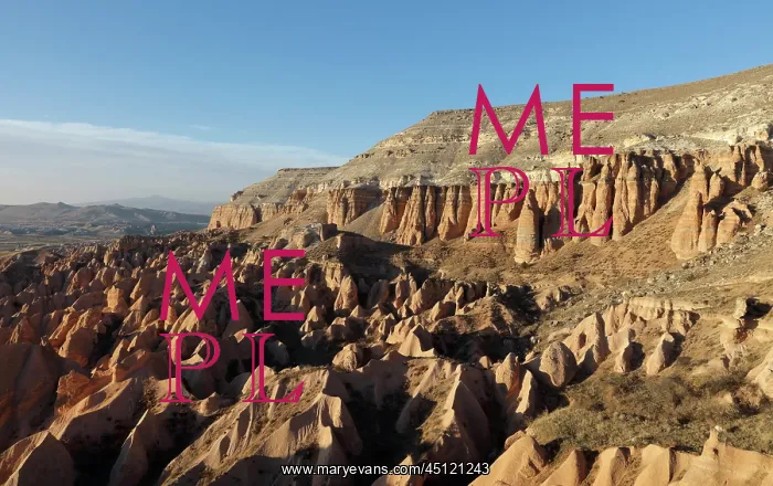: Red Valley, Cappadocia, Turkey : Red Valley, Cappadocia, Turkey