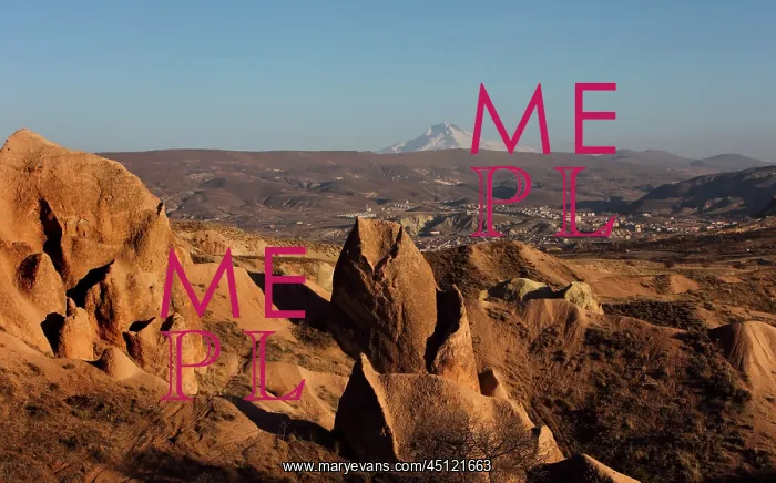 : Red Valley, Cappadocia, Turkey : Red Valley, Cappadocia, Turkey