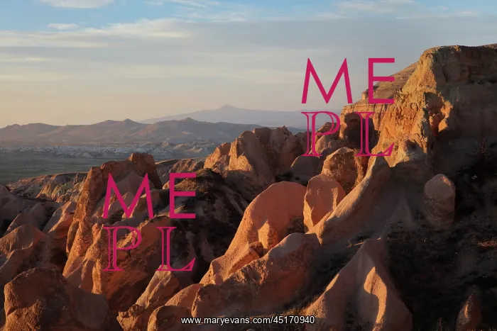 : Red Valley, Cappadocia, Turkey : Red Valley, Cappadocia, Turkey