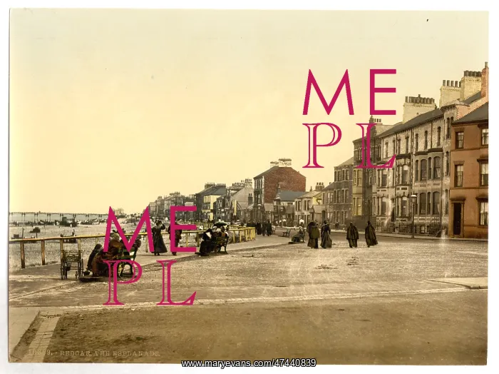 : Redcar, the esplanade, Yorkshire, England : Redcar, the esplanade, Yorkshire, England