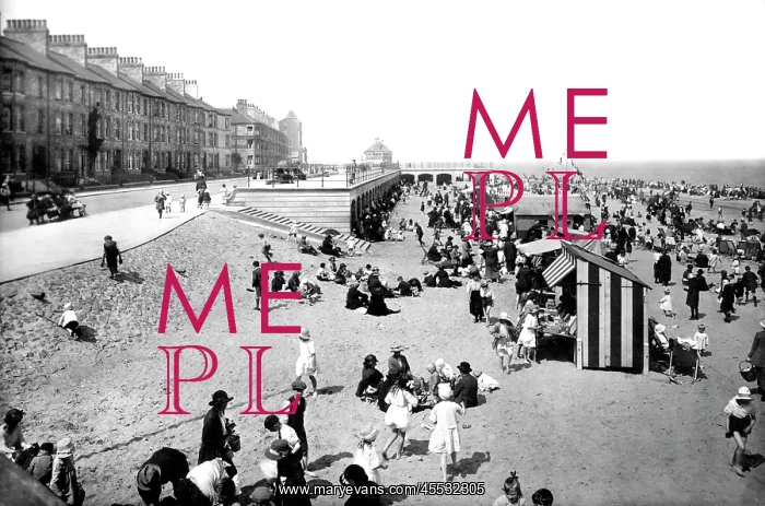  : Redcar, Promenade and Sands 1924