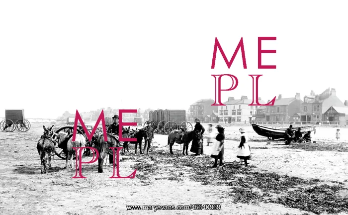  : Redcar, the Sands 1886