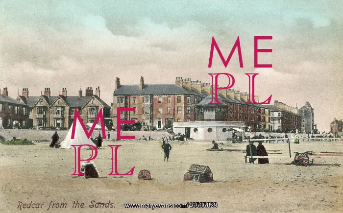 : Redcar - Viewed from the sands : Redcar - Viewed from the sands