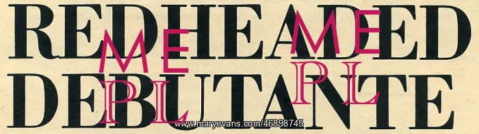 : Redheaded Debutante slogan font : Redheaded Debutante slogan font