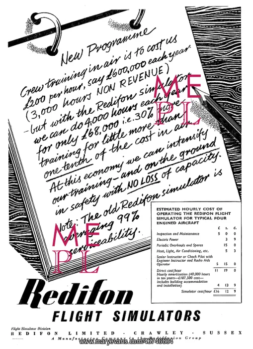 : Redifon Flight Simulators : Redifon Flight Simulators