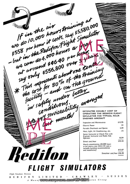 : Redifon Flight Simulators : Redifon Flight Simulators