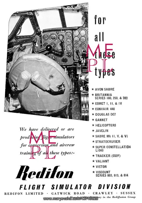 : Redifon Flight Simulators : Redifon Flight Simulators