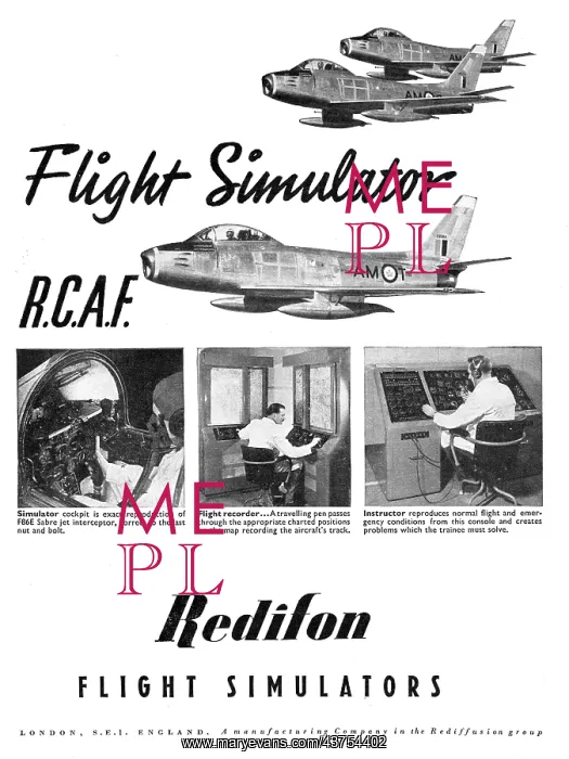 : Redifon Flight Simulators : Redifon Flight Simulators