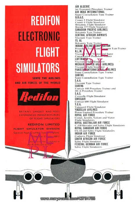 : Redifon Flight Simulators : Redifon Flight Simulators