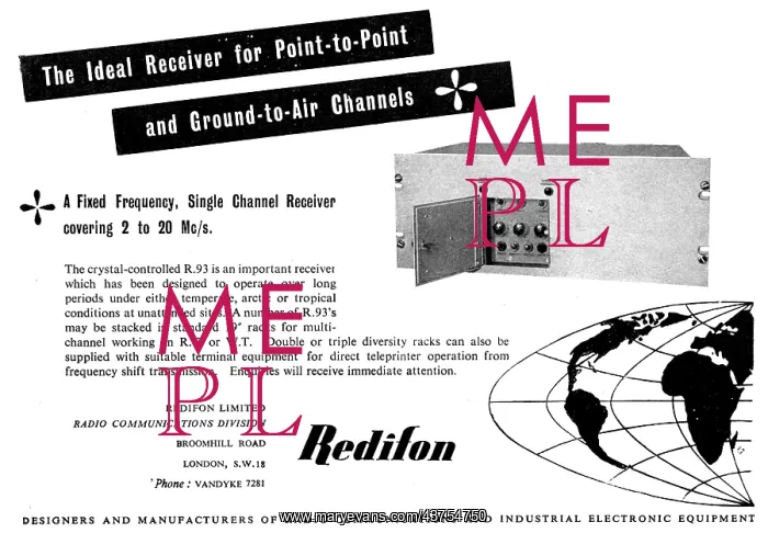 : Redifon R93 Ground-Air Receiver : Redifon R93 Ground-Air Receiver