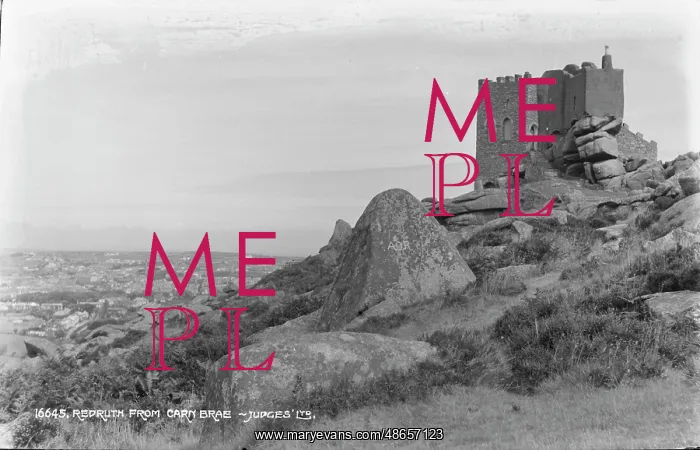 : Redruth from Carn Brae : Redruth from Carn Brae