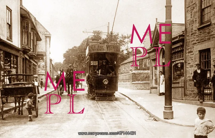  : Redruth Tram Terminus early 1900s