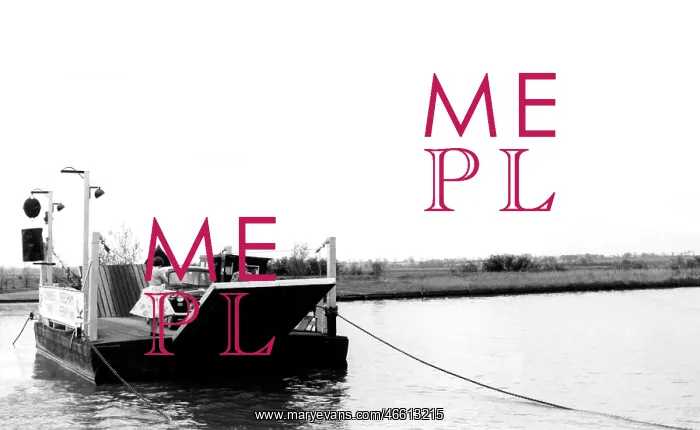  : Reedham, the Ferry in action c1955
