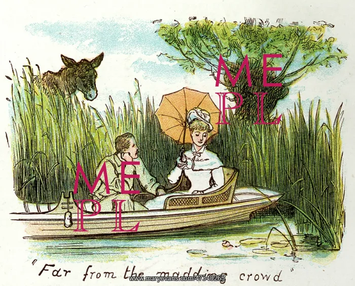 : TWO AMONG THE REEDS 1879 : TWO AMONG THE REEDS 1879