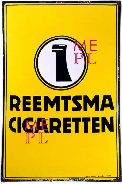 : Reemtsma cigarettes, advertising, circa 1920 : Reemtsma cigarettes, advertising, circa 1920