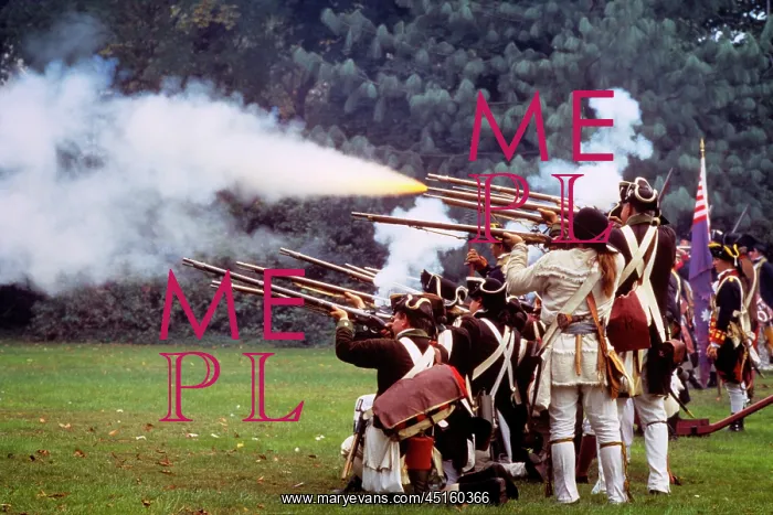 : Reenactment Continental Troops American Revolution : Reenactment Continental Troops American Revolution