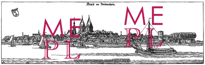 : Rees am Niederrhein, by Erich Feyerabend : Rees am Niederrhein, by Erich Feyerabend