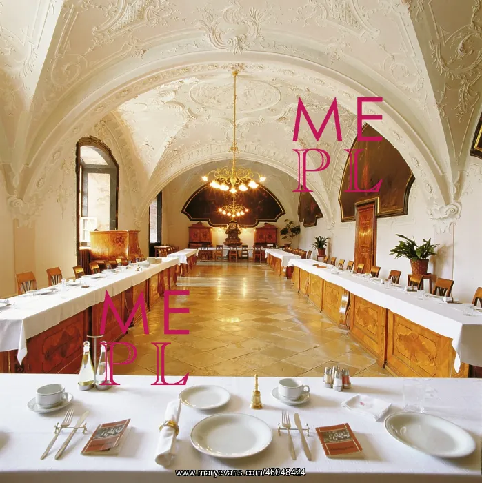 : Refectory. Zwettl, Lower Austria: Cistercian monastery : Refectory. Zwettl, Lower Austria: Cistercian monastery