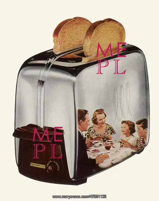 : Reflection in Toaster : Reflection in Toaster
