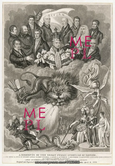 : REFORM / 1832 / ALLEGORY : REFORM / 1832 / ALLEGORY
