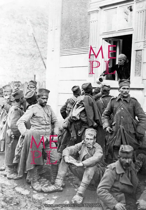 : Refreshing draught in Serbia, 1915 : Refreshing draught in Serbia, 1915