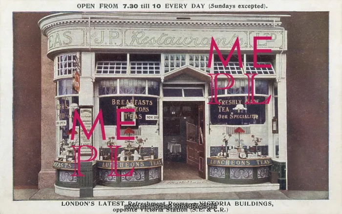 : Refreshment Rooms opposite Victoria Station : Refreshment Rooms opposite Victoria Station
