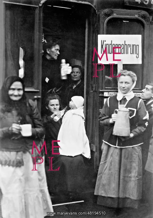 : Refreshment station for the poll in Upper Silesia, 1921 : Refreshment station for the poll in Upper Silesia, 1921