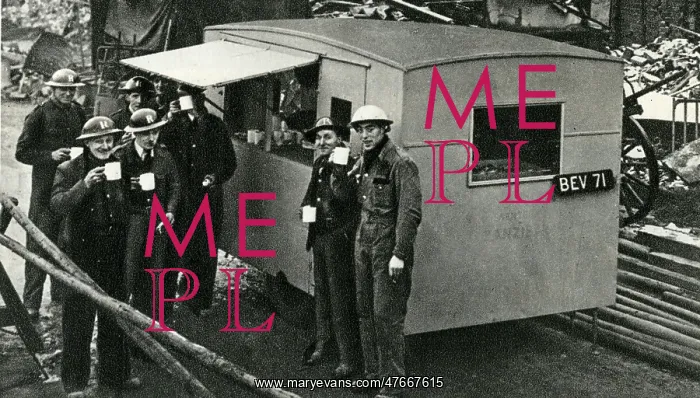 : Refreshments for emergency workers, WW2 : Refreshments for emergency workers, WW2
