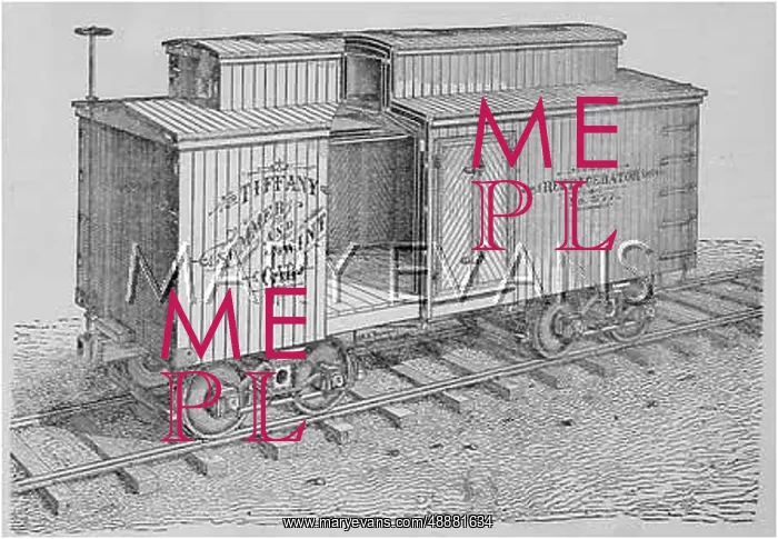 : REFRIGERATED RAILWAY CAR : REFRIGERATED RAILWAY CAR