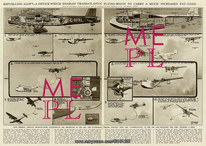 : Refuelling aloft by G. H. Davis : Refuelling aloft by G. H. Davis