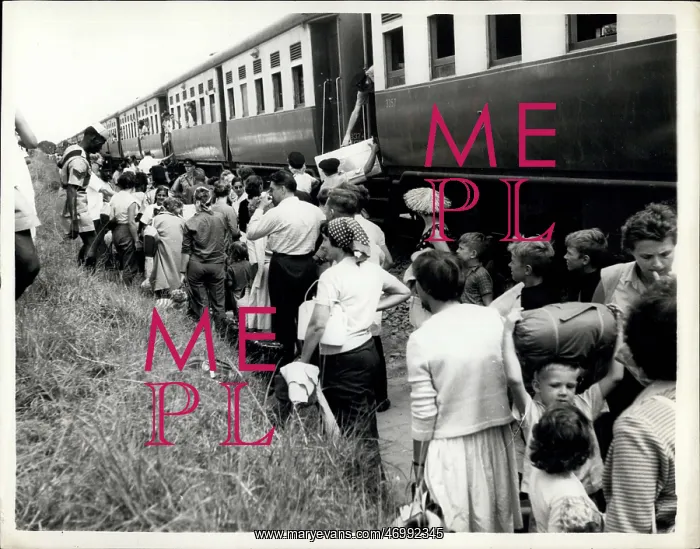 : Refugees. Jul. 19, 1960 - Refuges From Congo Arrive in Port Kingoma - The : Refugees. Jul. 19, 1960 - Refuges From Congo Arrive in Port Kingoma - The