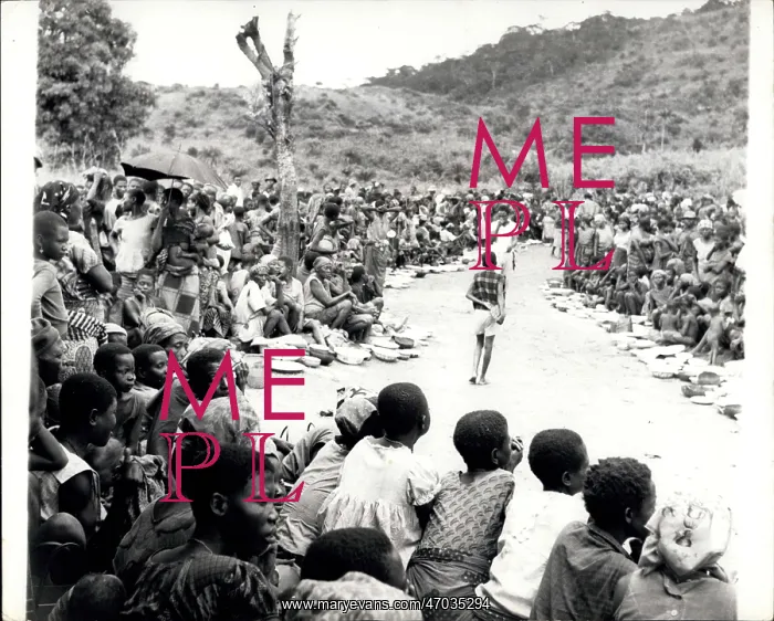 : Refugees. Oct. 31, 1968 - Refugee Camp In Biafra : Refugees. Oct. 31, 1968 - Refugee Camp In Biafra