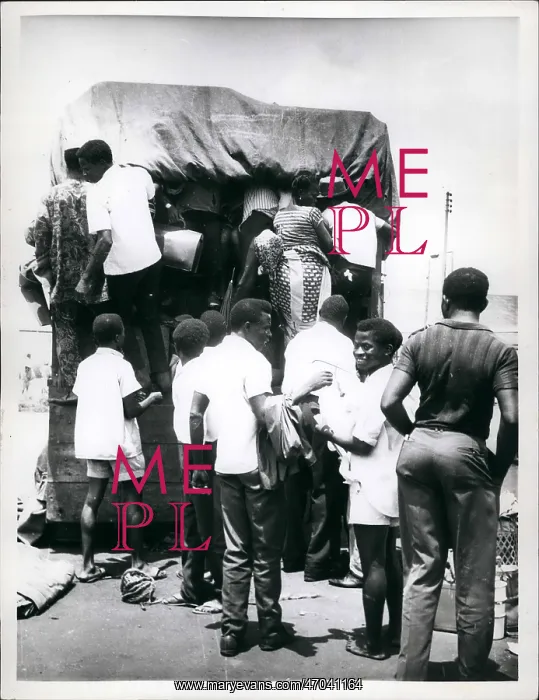 : Refugees. Oct. 10, 1966 - Tribal Conflicts uproot Nigerians : Refugees. Oct. 10, 1966 - Tribal Conflicts uproot Nigerians