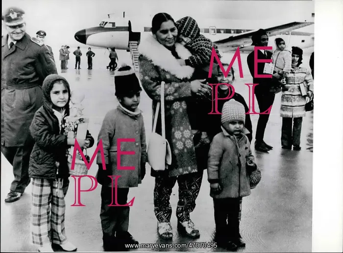 : Refugees. Jan. 01, 1973 - The First Ugandan Refugees arrive in Germany