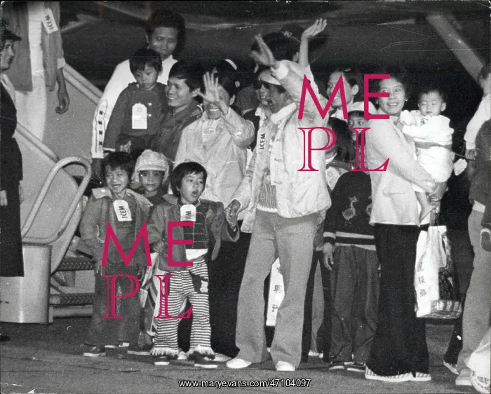 : Refugees. Oct. 17, 1978 - Vietnamese Saved By A British Ship In The China : Refugees. Oct. 17, 1978 - Vietnamese Saved By A British Ship In The China