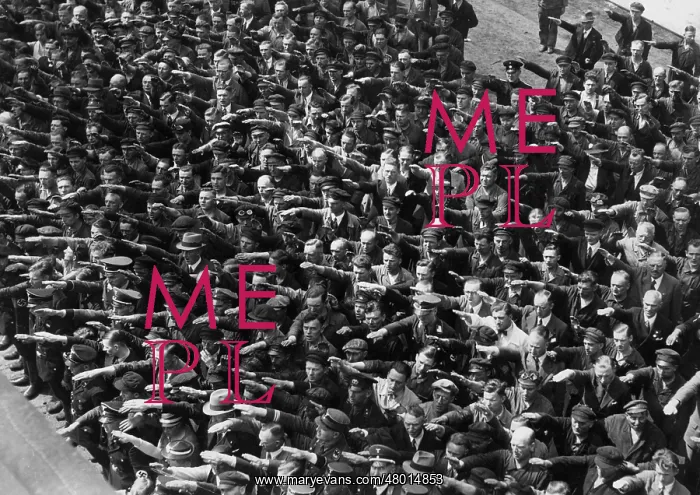 : Refusal to the Nazi salute, 1936 : Refusal to the Nazi salute, 1936