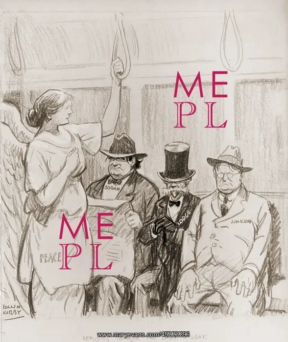 : REFUSING TO GIVE THE LADY A SEAT. Senators ? : REFUSING TO GIVE THE LADY A SEAT. Senators ?