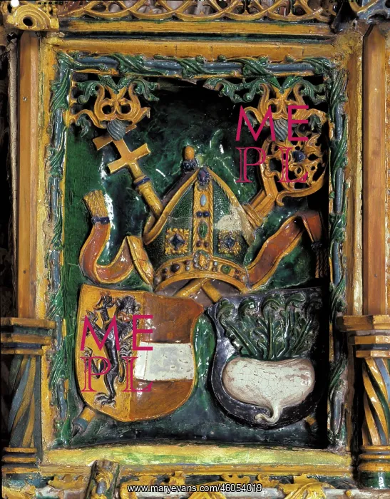 : Regalia and armorial of the archbishop Keutschach : Regalia and armorial of the archbishop Keutschach